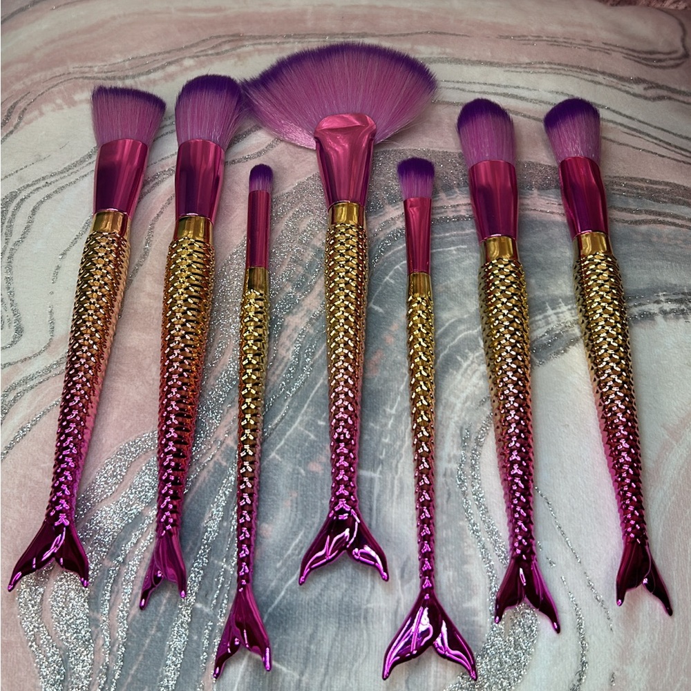 Makeup brush set